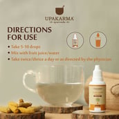 3 - Upakarma Ayurveda Curcumin Drops, 30 ml