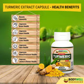 1 - Bodywell Turmeric Pure Extract 300 mg, 120 veggie capsule(s)