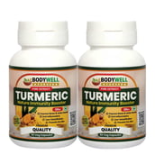 2 - Bodywell Turmeric Pure Extract 300 mg, 120 veggie capsule(s)