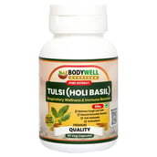 3 - Bodywell Tulsi (Holi Basil) Pure Extract 500 mg, 60 veggie capsule(s)