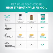 6 - Swisse Ultiboost Odourless High Strength Wild Fish Oil, 90 capsules