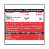 nutrition - Pharmgrade Healthy Living CCM - Calcium Citrate Malate,  60 tablet(s)  Unflavoured 