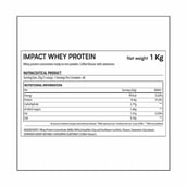 supplement - Myprotein Impact Whey Protein, 2.2 lb Coffee