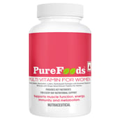 1 - PureFoods Multi Vitamin for Women,  60 capsules  Unflavoured 