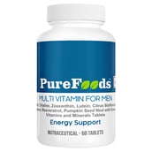 1 - PureFoods Multi Vitamin for Men, 60 capsules Unflavoured