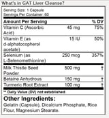 GAT Liver Cleanse, 60 capsules