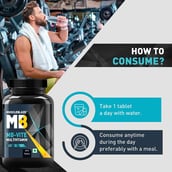 6 - MuscleBlaze MB-VITE Multivitamin for Immunity-100% RDA of Vit C, D, Zinc OP, 60 tablet(s) Unflavoured