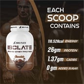 6 - Big Flex Isolate Prime Whey Protein, 4 lb Chocolate