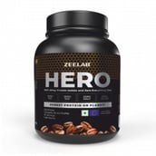 Zeelab HERO 100% Whey Protein Isolate,  2.2 lb  Cafe Mocha 