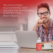 5 - Nutriburst Health & Vitality Multivitamins, 30 gummies Natural Mixed Berry