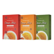 1 - Cosmix Superfoods Dosa Mix, Sundried Tomato, Malabar Carrot Curry, Green Goodness 150 g
