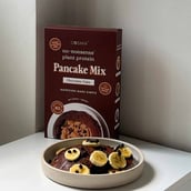 5 - Cosmix No Nonsense Plant Protein Pancake Mix, Chocolate Cake (Pack of 2) 200 g