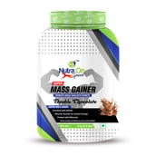Nutra On Super Mass Gainer,  6.6 lb  Double Chocolate 