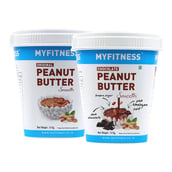 1 - Myfitness Original & Chocolate Peanut Butter 510g Combo,  2 Piece(s)/Pack  Smooth 