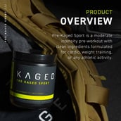 3 - Kaged Muscle Pre-Kaged Sport, 0.58 lb Mango Lime