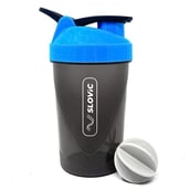 1 - SLOVIC Shaker, Black/Blue 500 ml