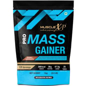 1 - MuscleXP Pro Mass Gainer with Whey Protein, 2.2 lb Double Chocolate