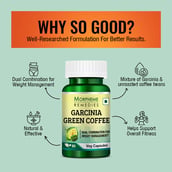 5 - Morpheme Remedies Garcinia Green Coffee (500mg),  60 veggie capsule(s) 