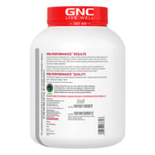 11 - GNC Pro Performance 100% Whey Protein & White Shaker 700 ml Combo, 4 lb Chocolate Fudge