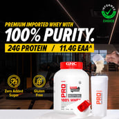 4 - GNC Pro Performance 100% Whey Protein & White Shaker 700 ml Combo, 4 lb Chocolate Supreme