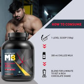 1 - MuscleBlaze Mass Gainer XXL, 6.6 lb Chocolate