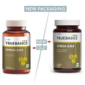 1 - TrueBasics Vegan Omega 3 6 9, 90 softgels