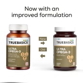 8 - TrueBasics Ultra Omega-3 (EPA 525mg & DHA 400mg), 90 capsules
