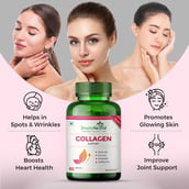 7 - Simply Herbal Biotin 90 Capsules & Collagen 60 Capsules Combo, 2 Piece(s)/Pack Unflavoured
