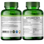 3 - Simply Herbal Ashwagandha 60 Caps with Vegan Omega 60 Caps &  Saw Palmetto 30 Caps Combo,  3 Piece(s)/Pack 