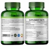 5 - Simply Herbal Ashwagandha 60 Caps with Vitamin B12 & Ginkgo Biloba 100 Capsules Combo, 3 Piece(s)/Pack