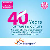 2 - Dr. Morepen Intebact Insta 2 Bn Probiotic,  6 sachets/pack  Delicious Vanilla 
