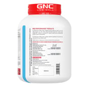 6 - GNC Pro Performance Weight Gainer & White Plastic Shaker 750ml Combo, 6.6 lb Vanilla Ice Cream