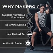6 - Nakpro Whey Platinum Whey Protein Isolate,  1.1 lb  Vanilla 