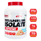 SAN Titanium Isolate Supreme, 4.62 lb Vanilla Sundae