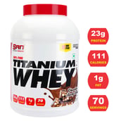 SAN 100% Pure Titanium Whey, 4.62 lb Chocolate Rocky Road