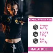 4 - Nakpro Women's Whey Protein,  1.1 lb  Malai Kulfi 