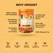 4 - Origin Nutrition Daily Vegan Protein,  0.60 lb  Chocolate (Pack of 2) 