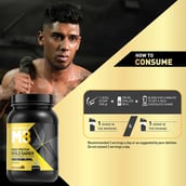 10 - MuscleBlaze High Protein Gold Gainer, 2.2 lb Chocolate