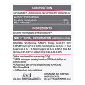 12 - MuscleBlaze Creatine Monohydrate CreAMP,  Unflavoured  0.22 lb 