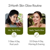 3 - Kapiva Glow Mix 30 Sachets & Kumkumadi Glow Face Oil 30ml Combo, 2 Piece(s)/Pack Unflavoured