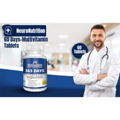 3 - NeuroNutrition 365 Days,  60 tablet(s)  Unflavoured (Pack of 3) 