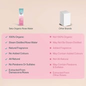 8 - Setu Skin: Youthful 30 Servings & Organic Rose Water 100g Combo, 2 Piece(s)/Pack Peach Mango