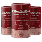 1 - Nirvasa Ashwagandha KSM66 Tamarind (Pack of 3), 60 gummies