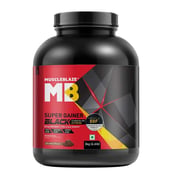 2 - MuscleBlaze Super Gainer Black OP, 6.6 lb Chocolate
