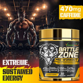 8 - Vitaminnica Battle Zone Pre-Workout,  0.53 lb  Blue Raspberry 