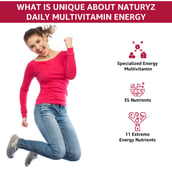9 - Naturyz Daily Multivitamin Men 18+ & Daily Multivitamin Extreme Energy 60 Tablets Combo, 2 Piece(s)/Pack Unflavoured