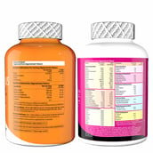 3 - Naturyz Calcium Plus 120 Tablets & Women's Sport & Fitness Multivitamin 60 Tablets Combo, 2 Piece(s)/Pack Unflavoured