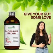 7 - Simply Herbal Digestive Elixir Syrup (Pack of 3), 450 ml