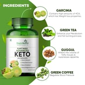 4 - Simply Herbal Advance KETO 1000mg (Pack of 2),  60 capsules 