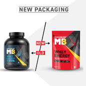 7 - MuscleBlaze Whey Energy with Digezyme, 4.4 lb Chocolate